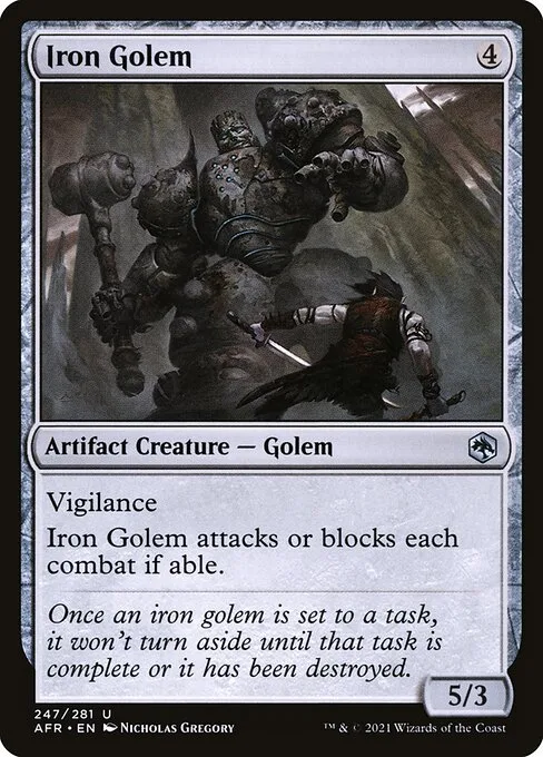 Gólem de hierro