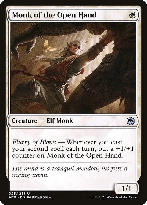 Monje de la Mano Abierta