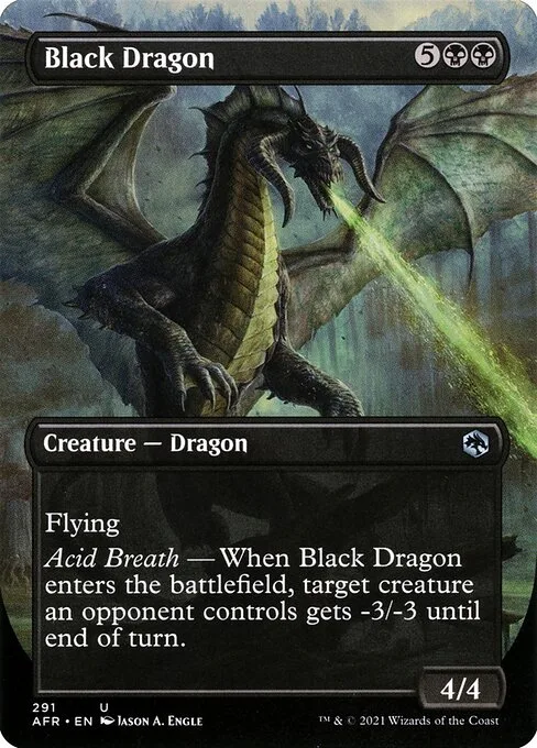 Dragón negro