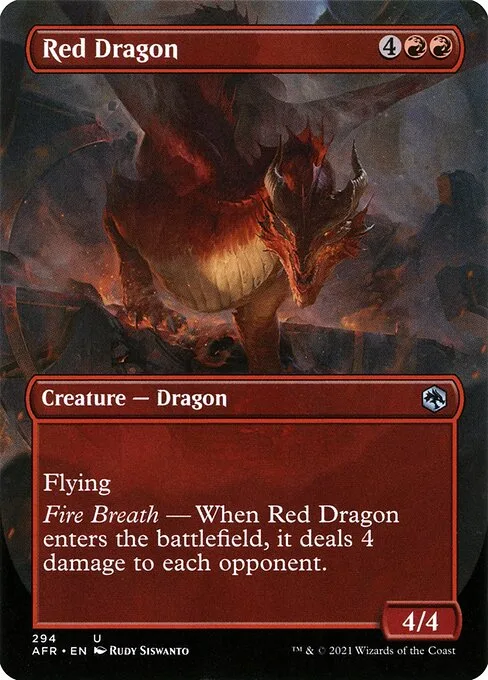 Dragón rojo