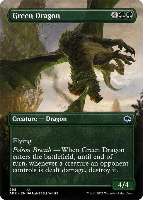 Dragón verde
