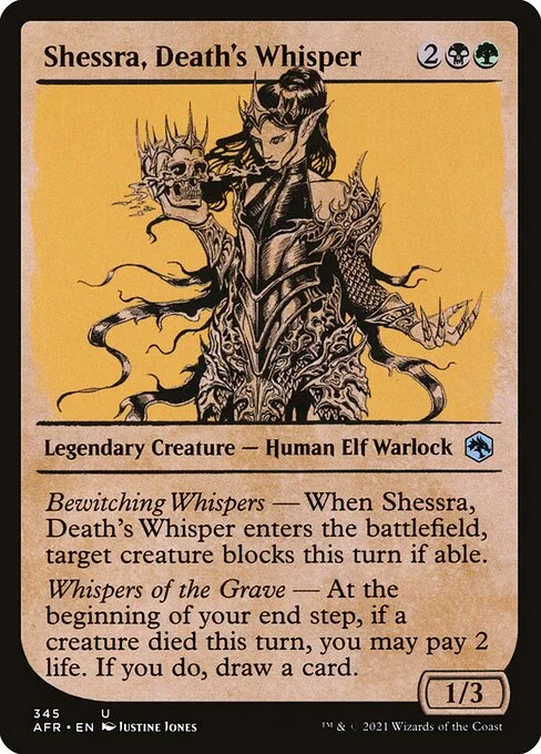 Shessra, susurro de la muerte
