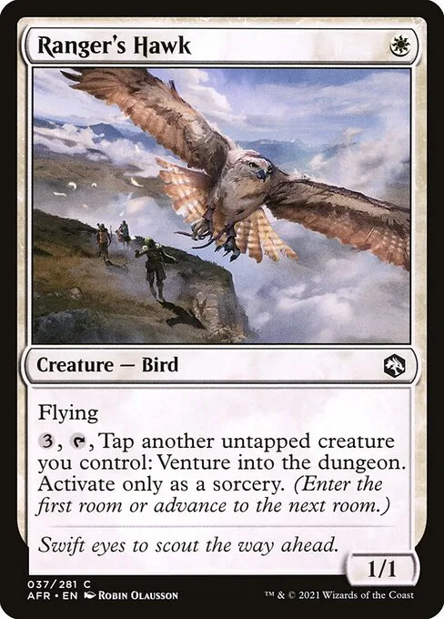 Águila de la exploradora