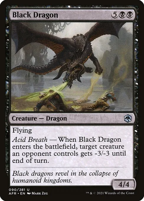 Dragón negro