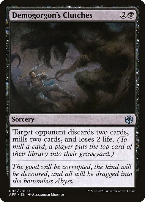 Garras de Demogorgon
