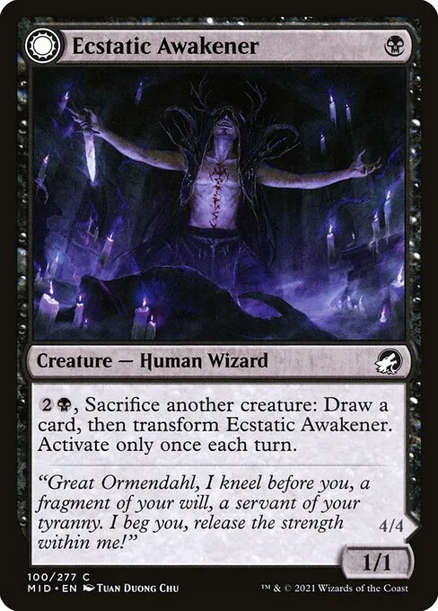 Invocador extático // Demonio invocado