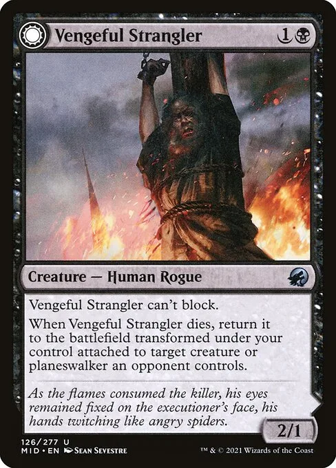 Estrangulador vengativo // Agarre estrangulador