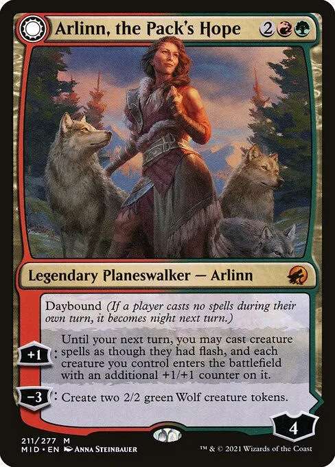 Arlinn, esperanza de la manada // Arlinn, furia de la luna