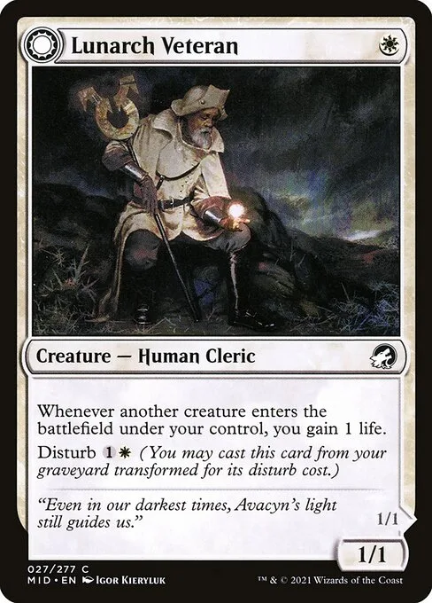 Veterano lunarca // Fantasma luminoso