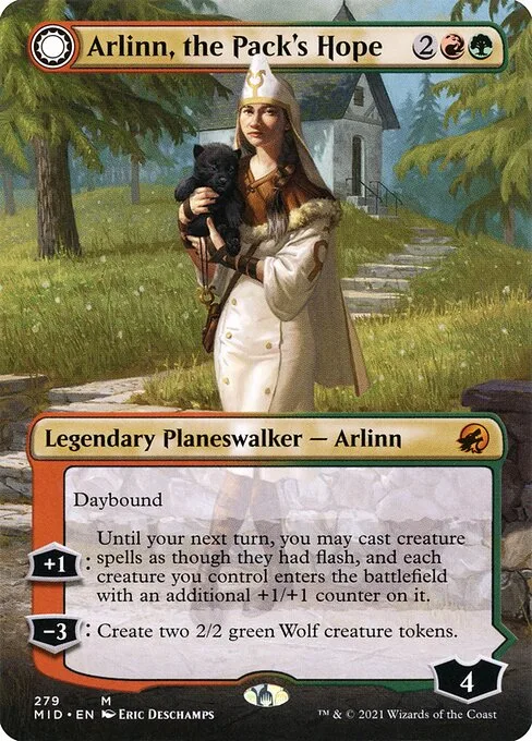 Arlinn, esperanza de la manada // Arlinn, furia de la luna
