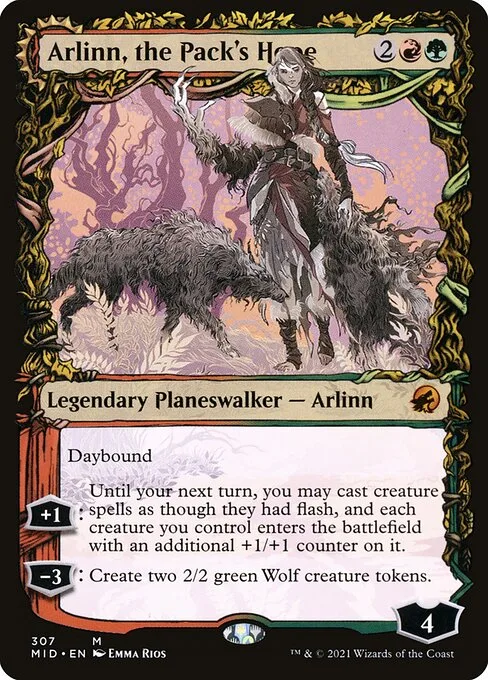 Arlinn, esperanza de la manada // Arlinn, furia de la luna