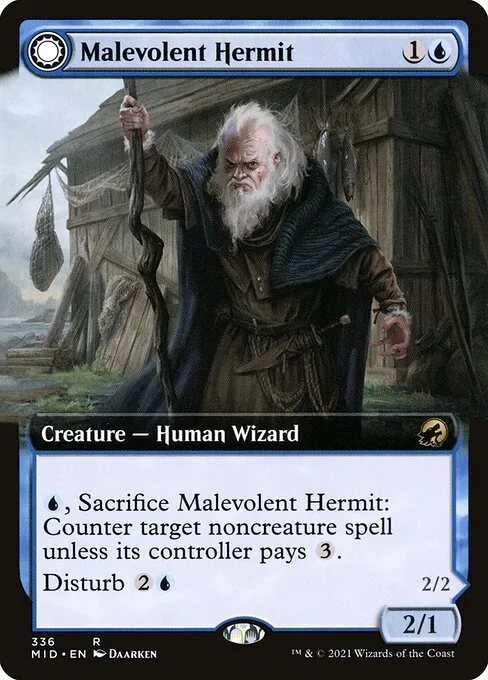 Ermitaño malévolo // Geist benévolo