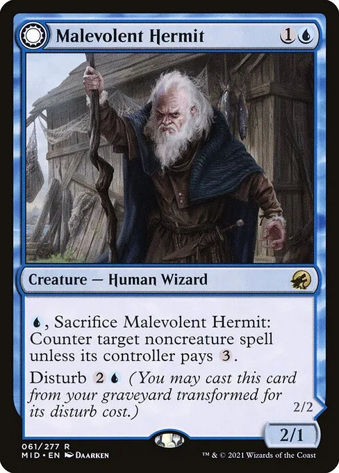 Ermitaño malévolo // Geist benévolo
