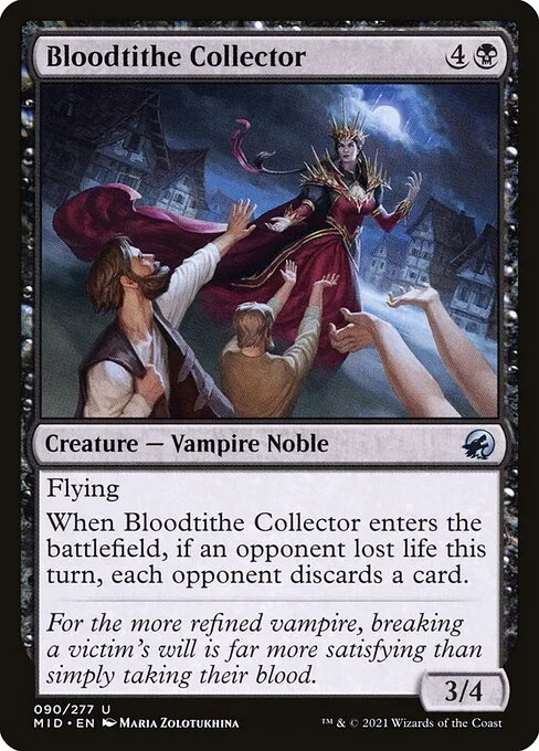 Recolectora de diezmos de sangre
