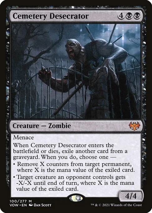 Profanador del cementerio