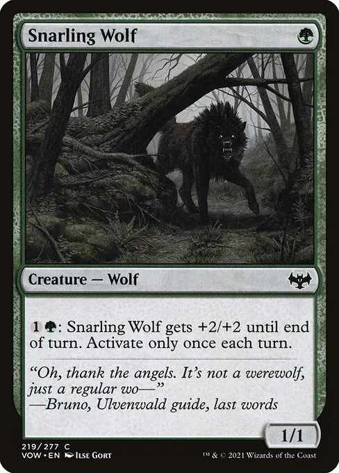 Lobo gruñidor