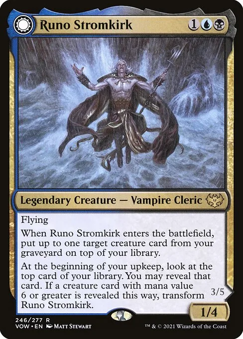 Runo Stromkirk // Krothuss, señor de las profundidades
