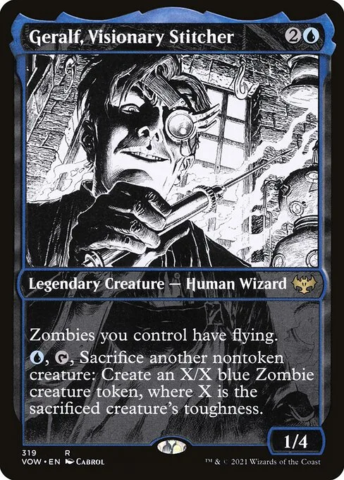 Geralf, suturador visionario