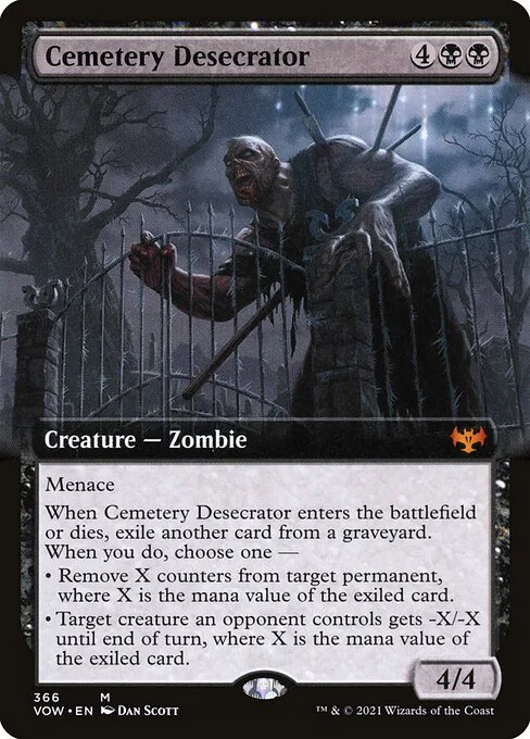 Profanador del cementerio