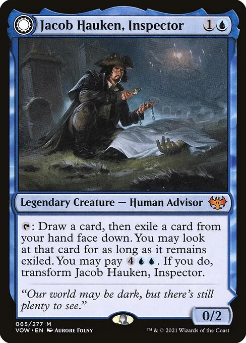 Jacob Hauken, inspector // Perspicacia de Hauken