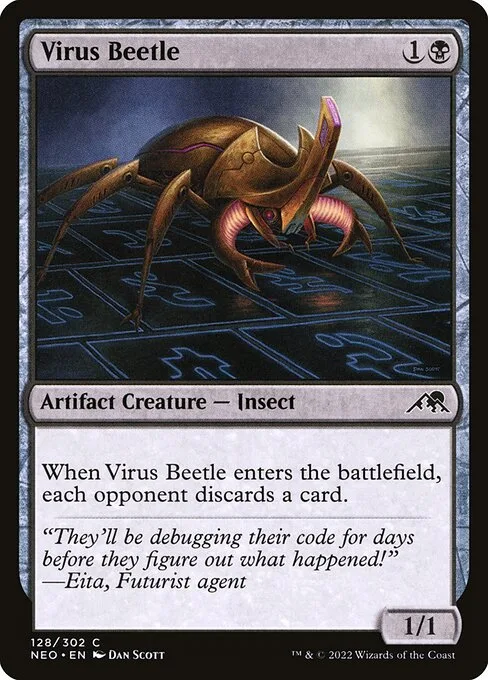 Escarabajo del virus