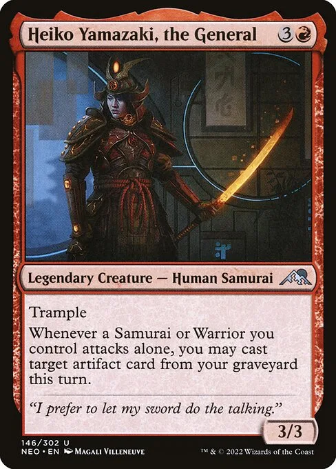 Heiko Yamazaki, la general