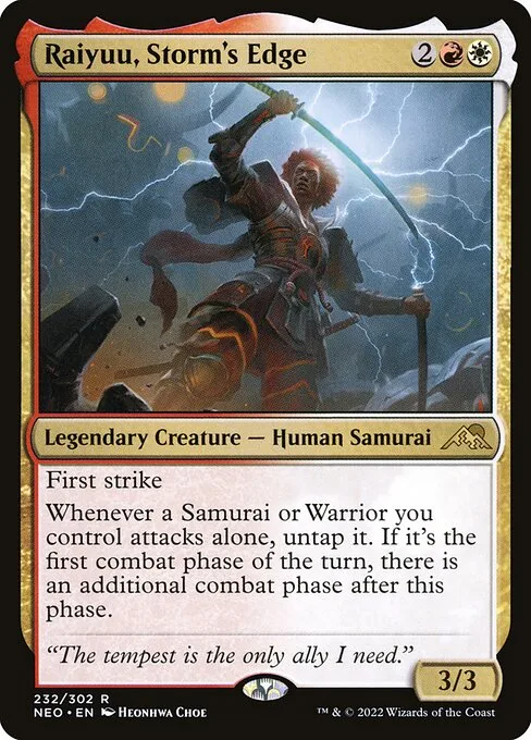 Raiyuu, el Filo de la Tormenta