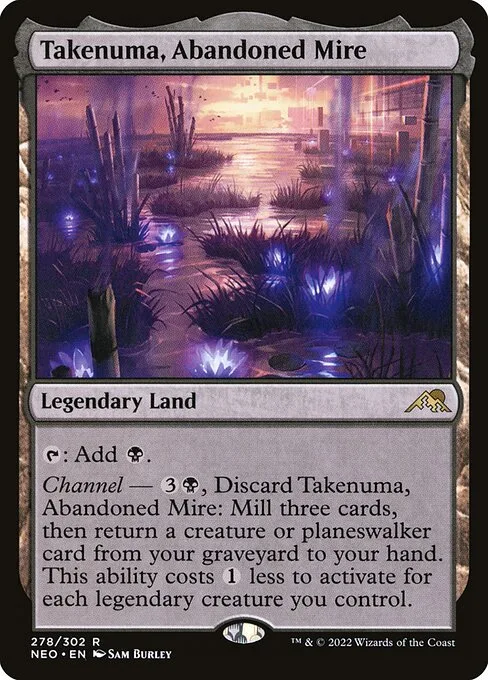 Takenuma, pantanos abandonados