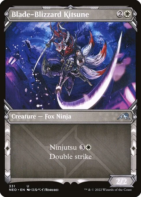 Kitsune de la tormenta de cortes