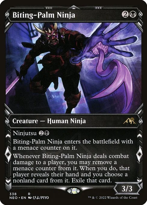 Ninja palmamordisco