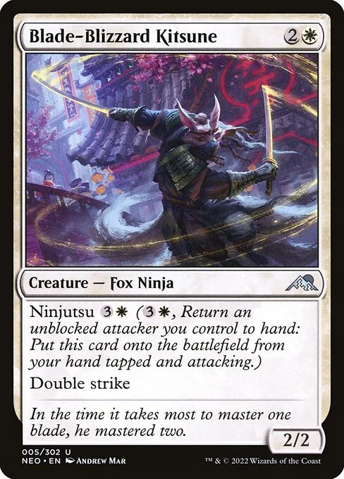 Kitsune de la tormenta de cortes