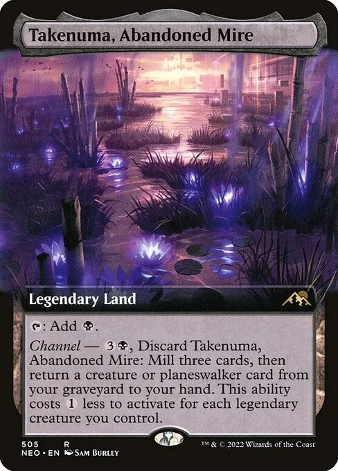 Takenuma, pantanos abandonados