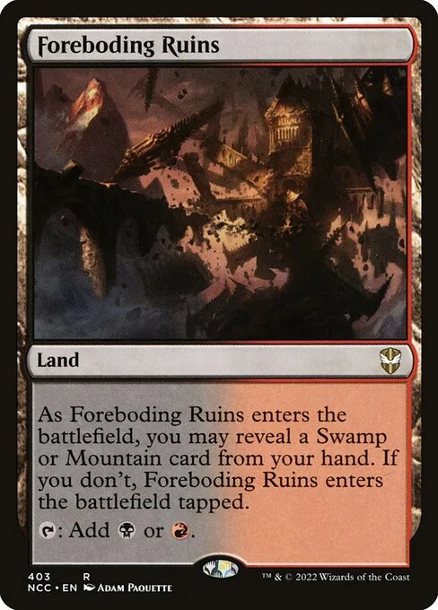 Ruinas premonitorias