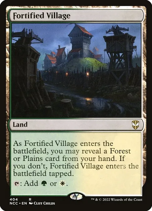 Aldea fortificada