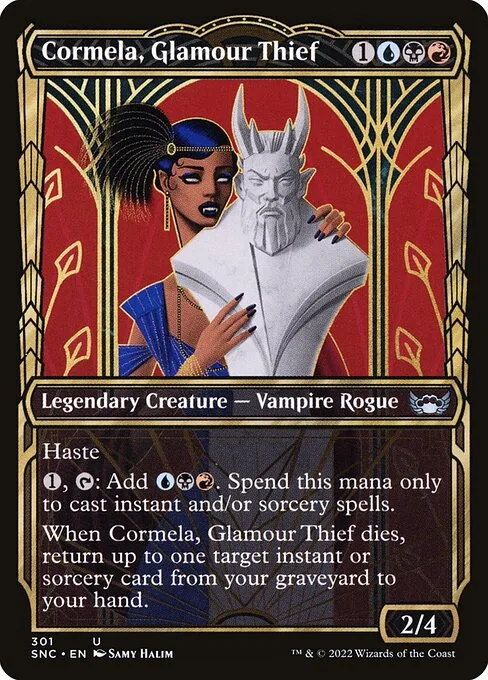Cormela, ladrona de glamur