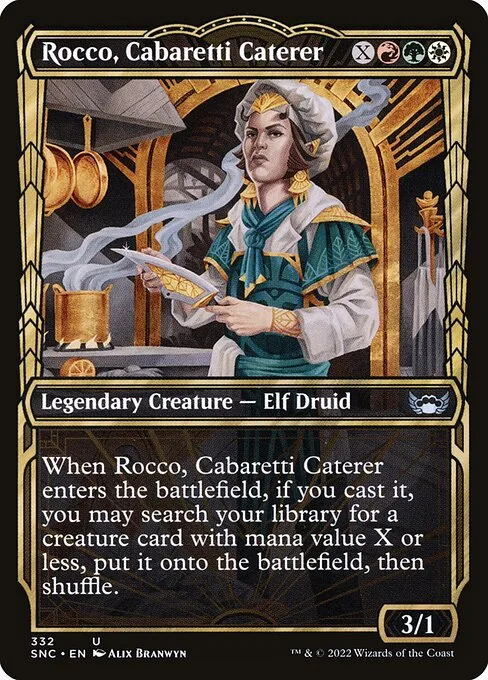 Rocco, chef de los Cabaretti