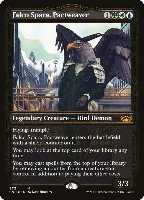 Falco Spara, el Tejepactos