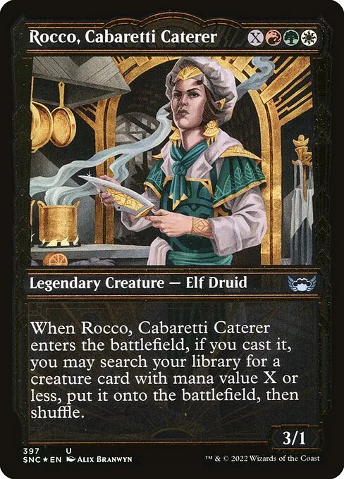 Rocco, chef de los Cabaretti