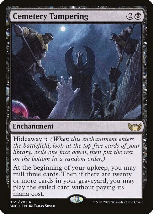 Profanar el cementerio
