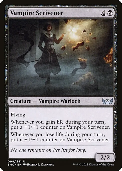 Escribiente vampírica