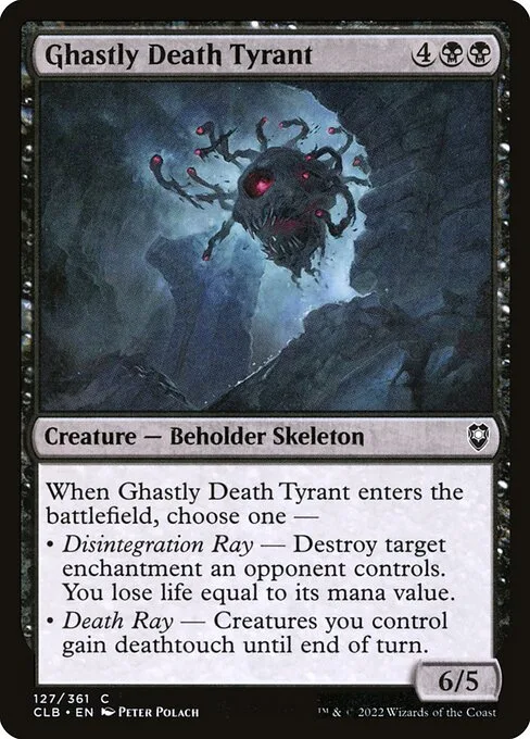 Tirano sepulcral espantoso