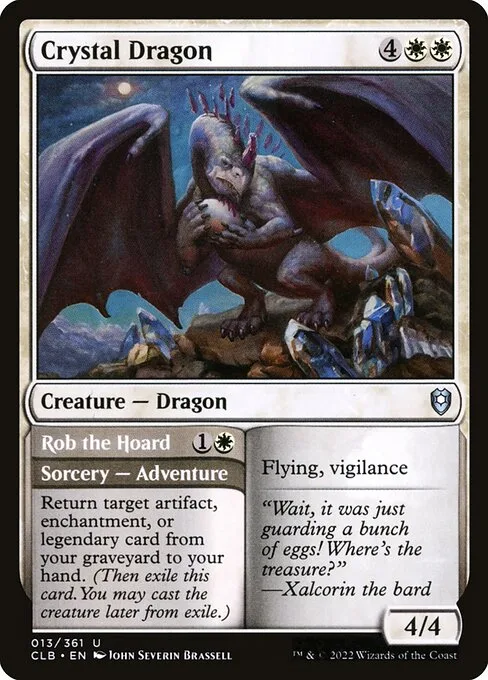 Dragón de cristal // Robar el tesoro