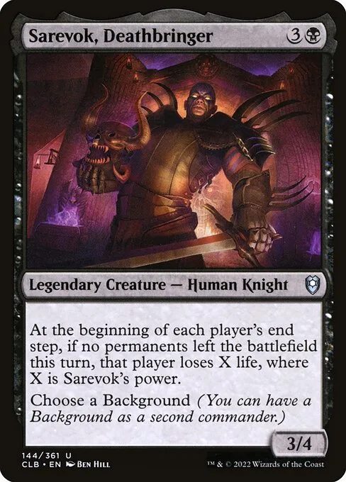 Sarevok, portador de la muerte