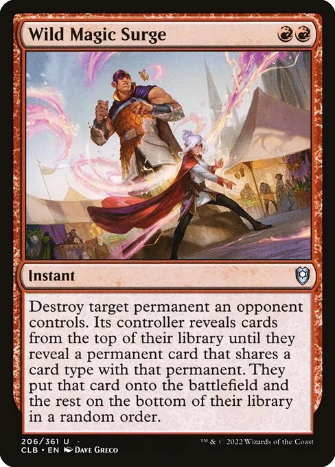 Sobrecarga de magia salvaje
