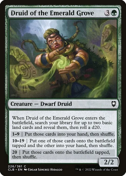 Druida de la Arboleda Esmeralda