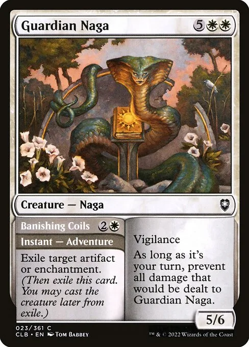 Naga guardiana // Anillos de destierro