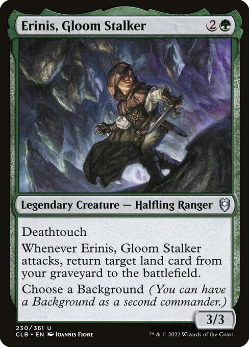Erinis, acechadora en la penumbra