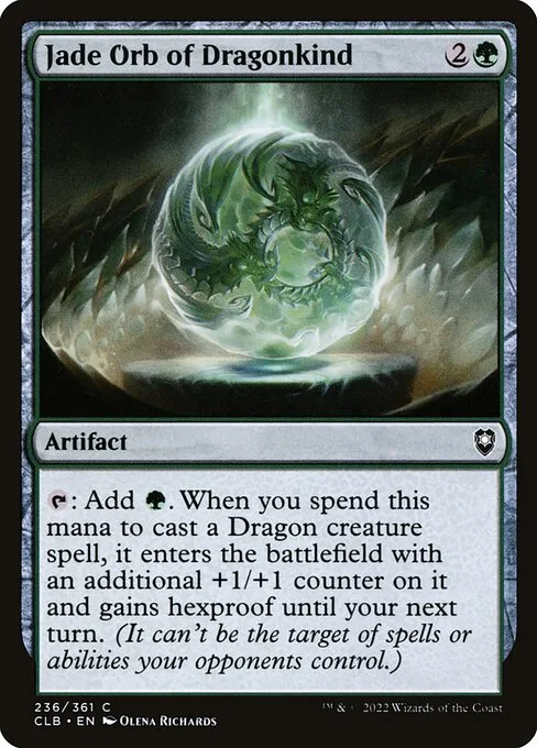 Orbe de los dragones de jade