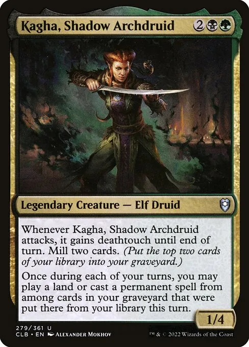 Kagha, archidruida de las sombras