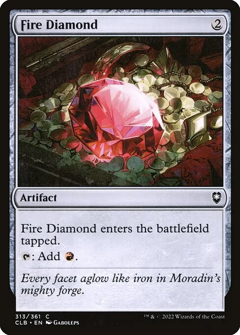 Diamante flamígero